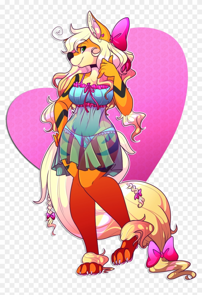 Pinup Girl - Cartoon Clipart