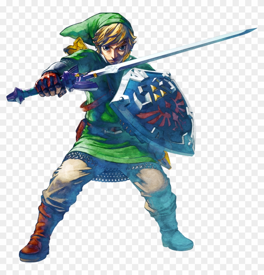 12 Apr - Link Skyward Sword Official Art Clipart #111857
