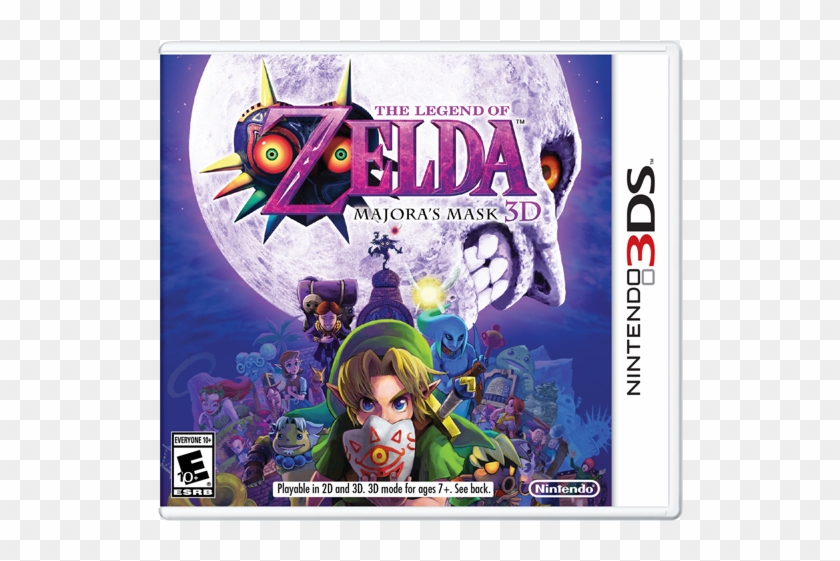 The Legend Of Zelda - Legend Of Zelda Majora's Mask 3ds Clipart #111943