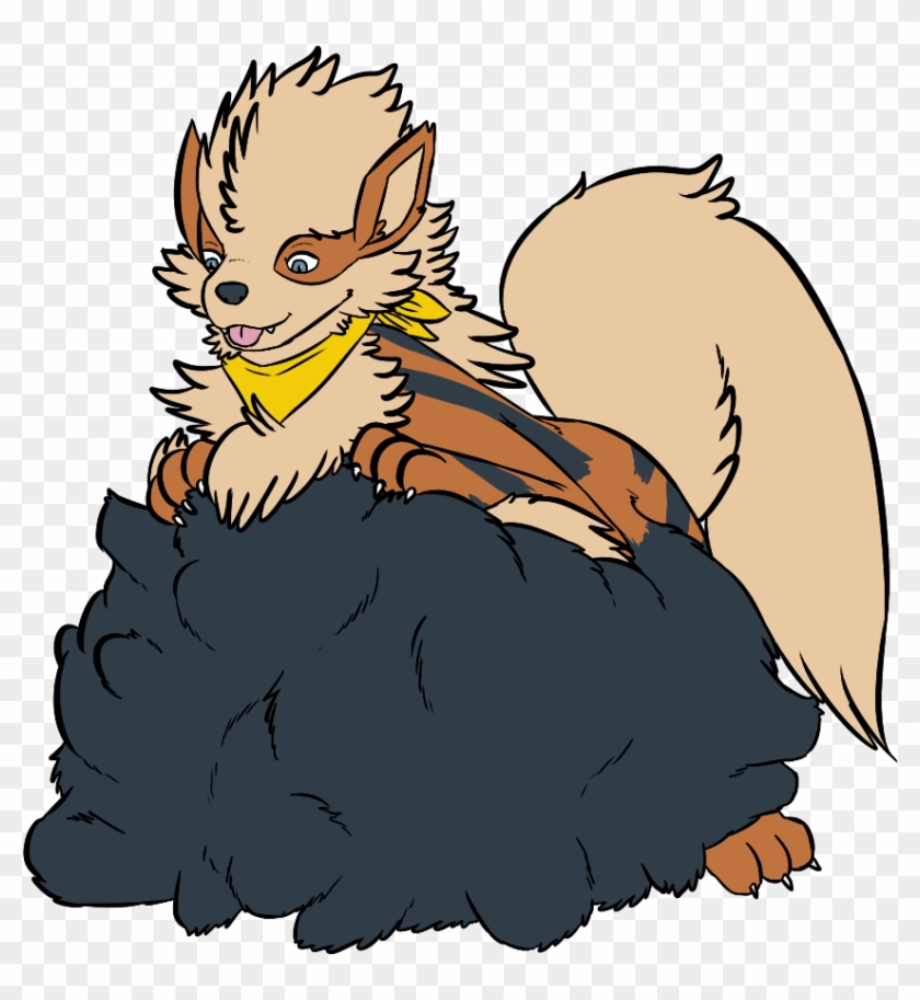 Pyro The Hungry, Lazy Arcanine - Hungry Mightyena Clipart