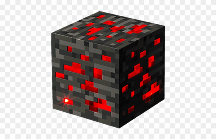 1 Of - Minecraft Redstone Ore Clipart #112193