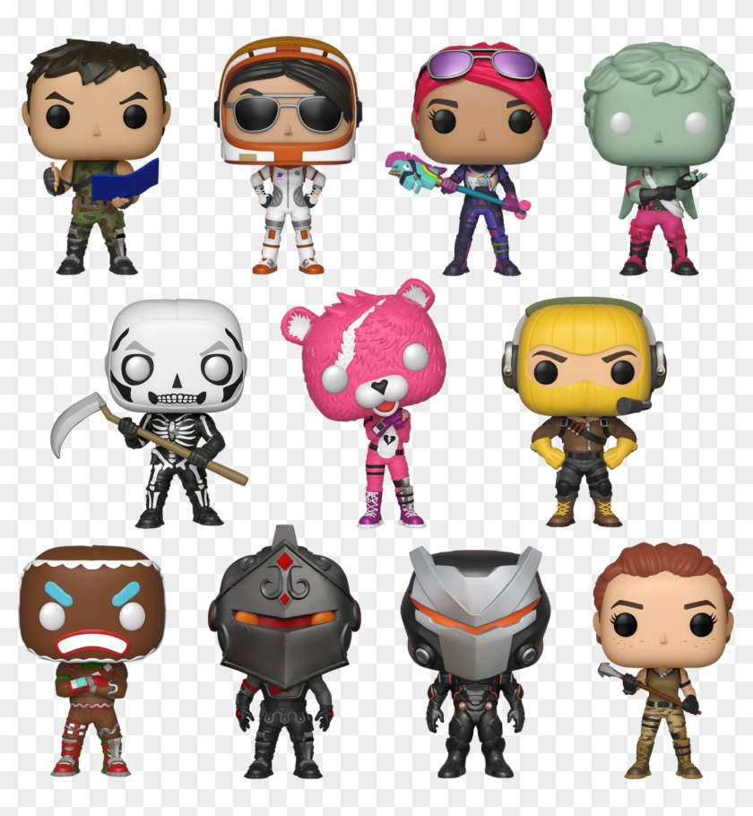 Battle Royale With Cheese Pop Vinyl Figure Bundle - Fortnite Pops Clipart