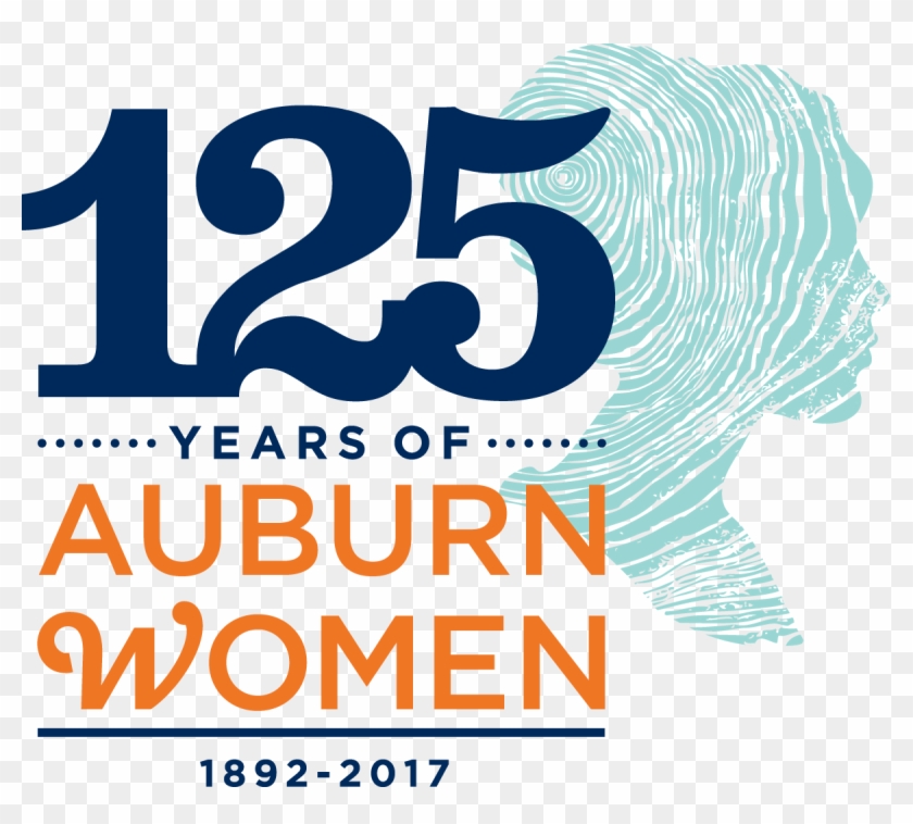125 Years Of Auburn Women 1892-2017 - 125 Years Of Auburn Women Clipart #112408