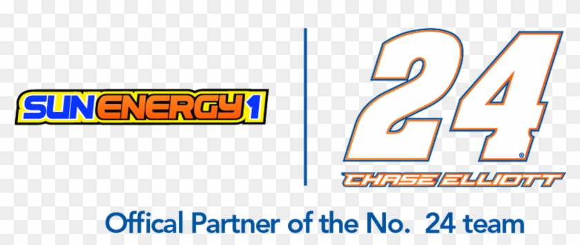 Sunenergy1 Becomes Primary Sponsor Of Chase Elliott - Graphics Clipart