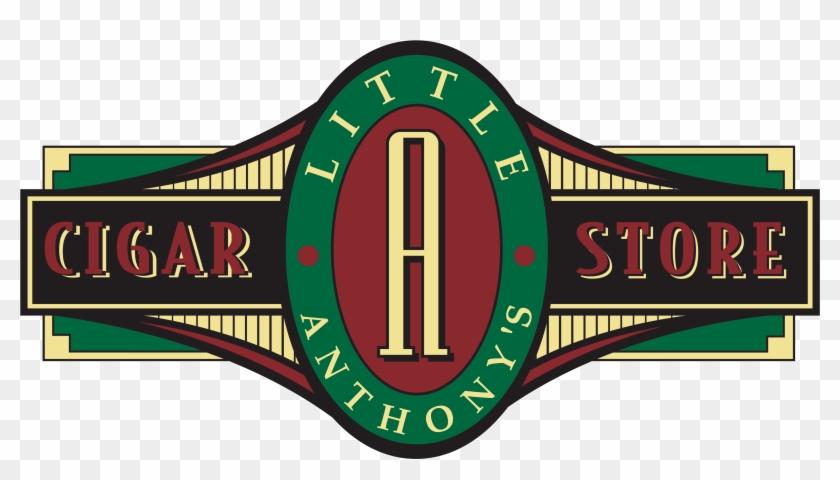 Little Anthony's Cigar Store - Cigar Logo Png Clipart #112554