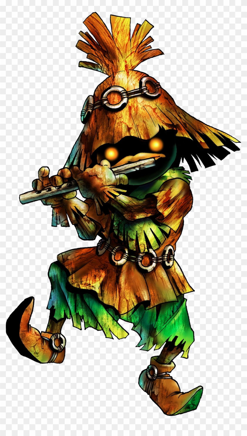 What Exactly Is Skull Kid Wearing I Know It's Some - Zelda Skull Kid Clipart