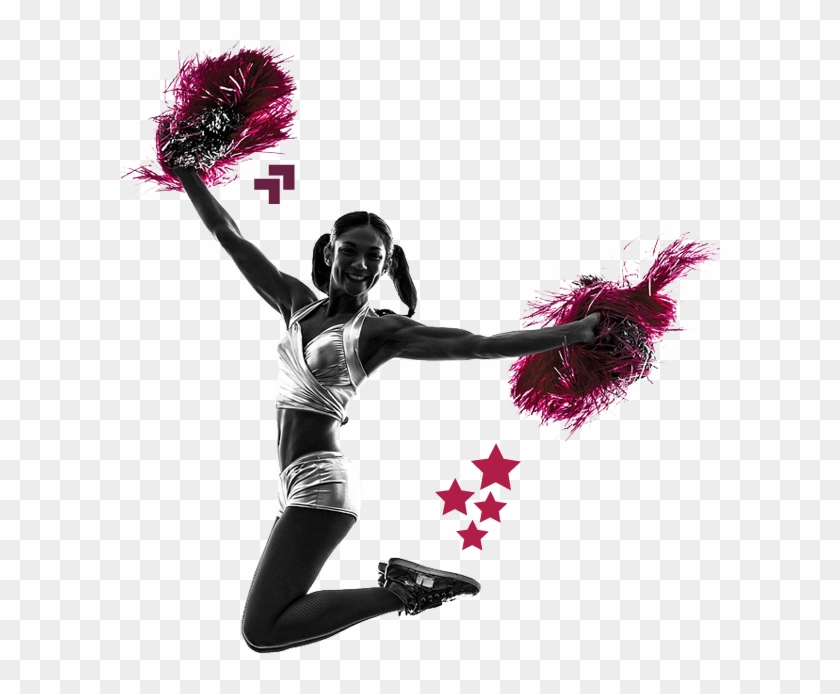 Cheerleading Management Software Made Easy - Cheerleading Clipart #112868