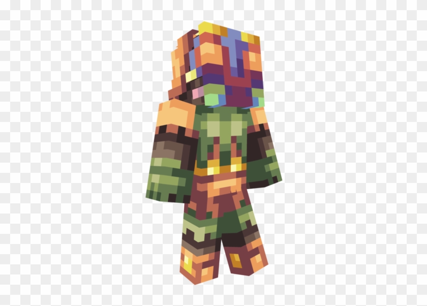 Kzohttkpng - Majoras Mask Minecraft Skin Clipart