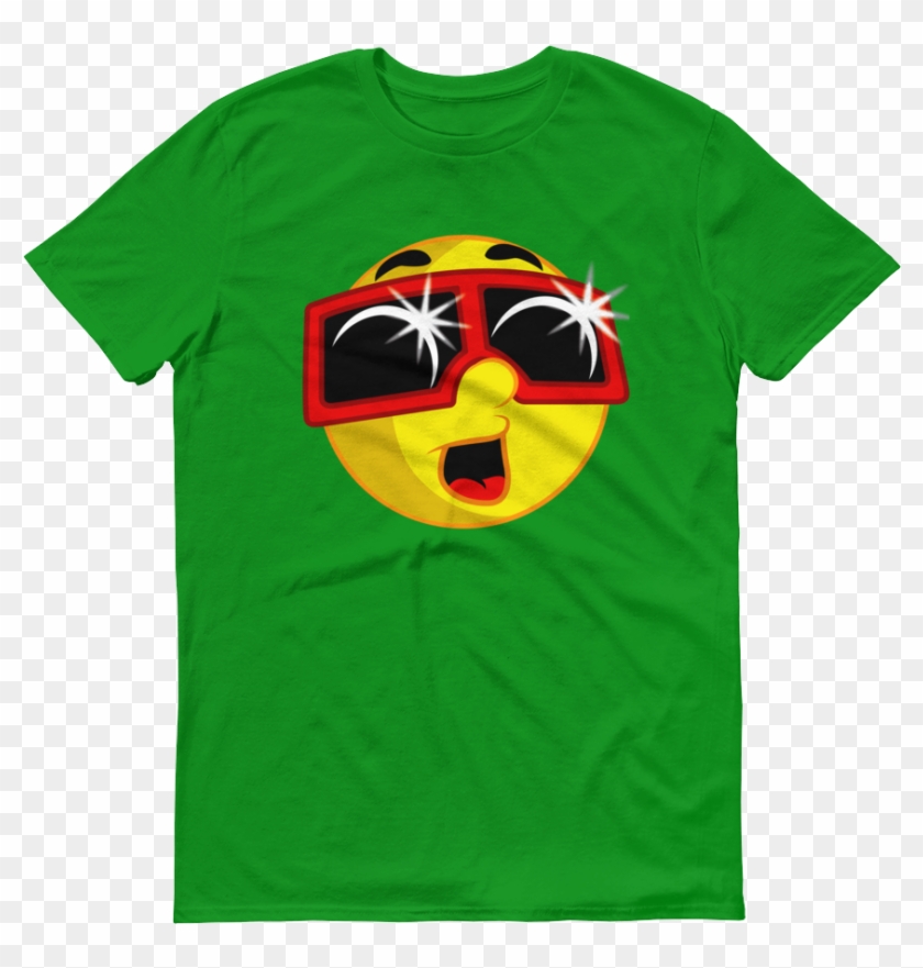 Men's Solar Eclipse Short Sleeve T Shirt - Smiley - Png Download #112976