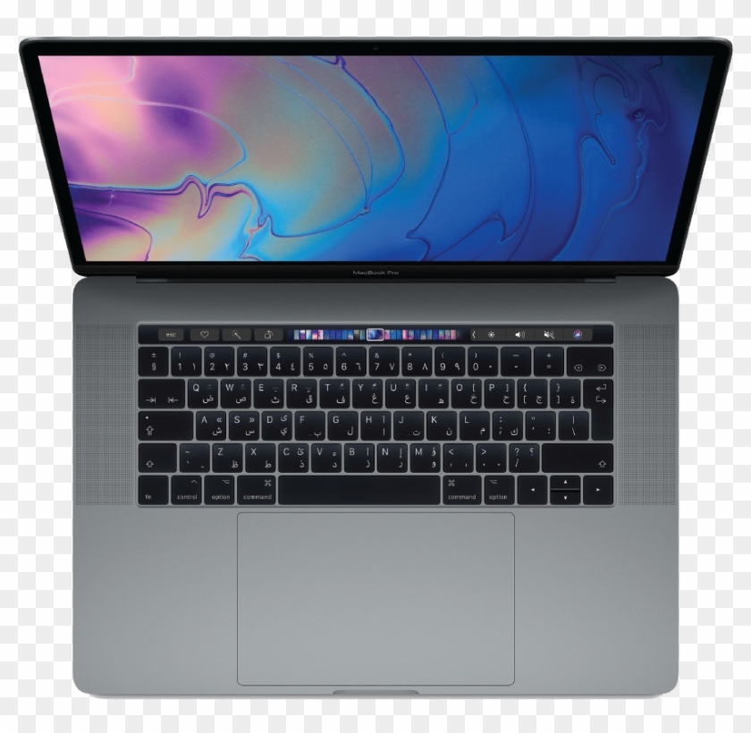 Macbook Pro 15inch Touch Bar And Touch Id - Macbook Pro Clipart #112995