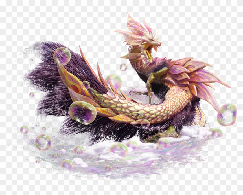 View Samegoogleiqdbsaucenao Mhgen-mizutsune Render - Monster Hunter Beautiful Monster Clipart