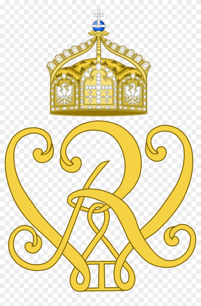 Titles, Styles, Honours And Arms[edit] - Kaiser Wilhelm Ii Monogram Clipart #113247