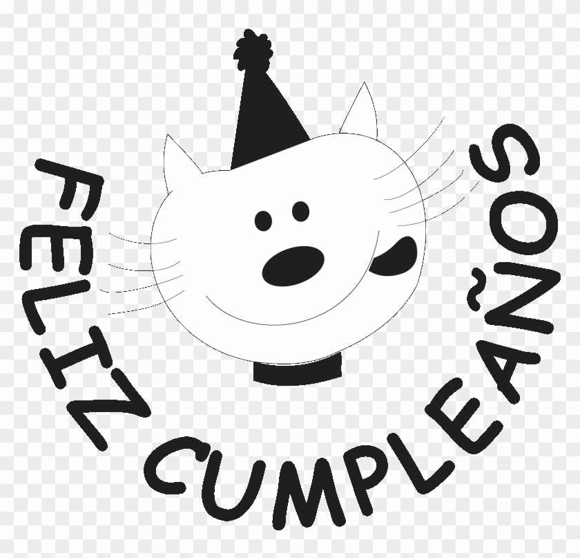 Características - Feliz Cumpleaños Gato Png Clipart