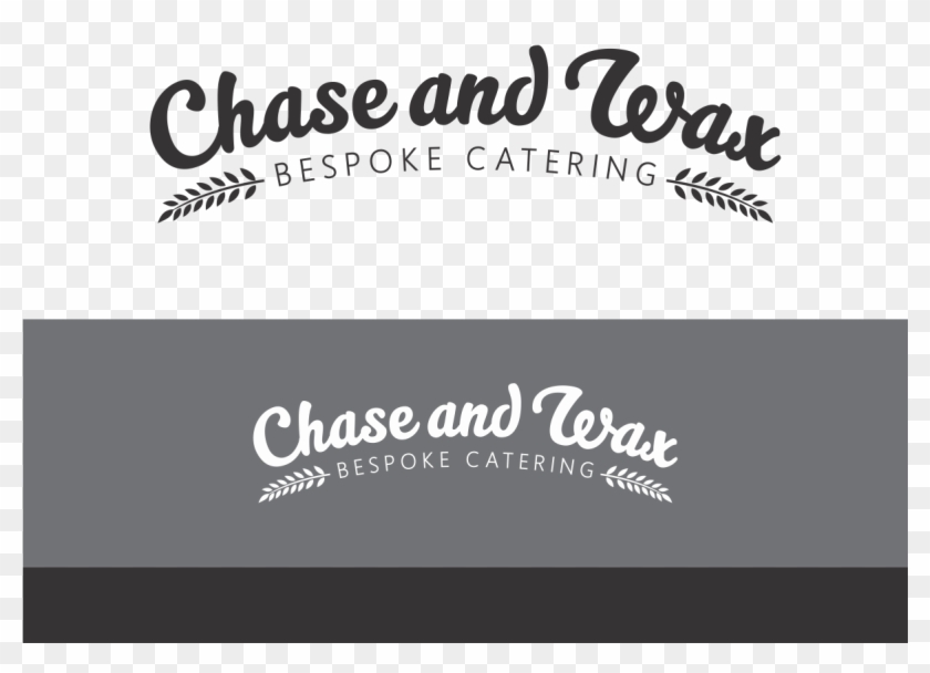 Elegant, Playful, Catering Logo Design For Chase And - Calligraphy Clipart #113714