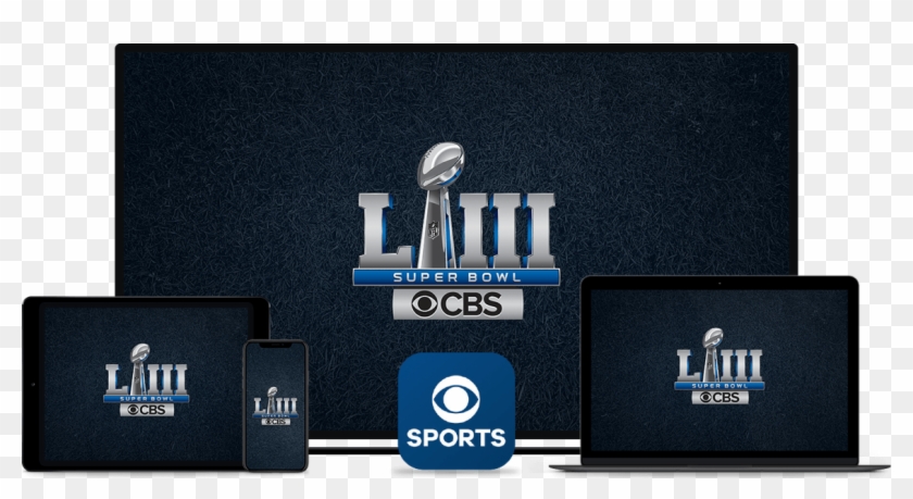 Download The Cbs Sports App - Super Bowl Liii On Cbs Clipart