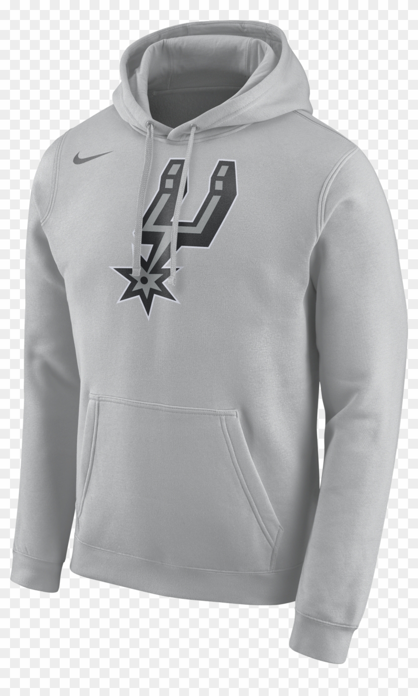 Nike Nba San Antonio Spurs Hoodie Club Logo Clipart #114122