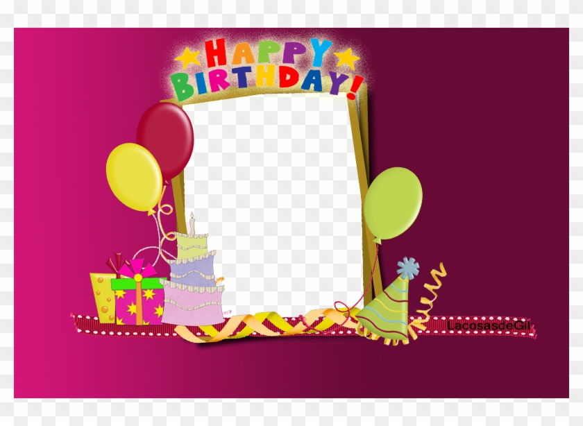 Fotomontajes Efectos, Tarjetas De Cumpleaos Y Marcos - Tarjetas De Cumple A Mi Sobrina Clipart #114306