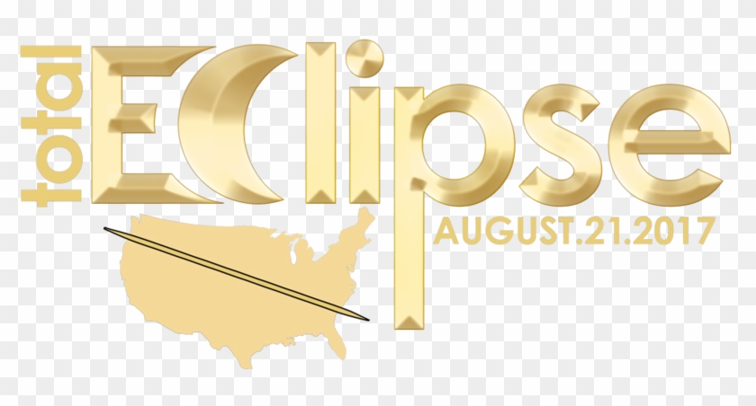 The Great American Total Solar Eclipse - Graphic Design - Png Download