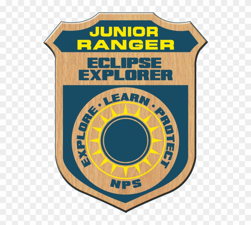 Junior Ranger Eclipse Explorer Badge - Circle - Png Download #114930