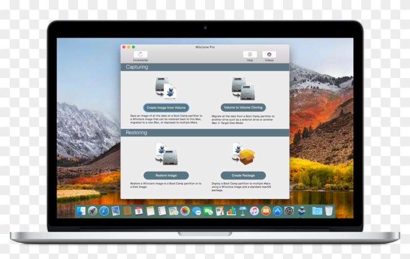 Winclone 7 Standard - High Sierra Mac Os Ap Clipart #114982