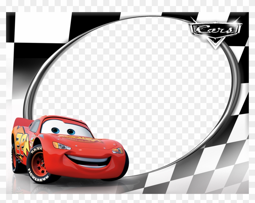 Marcos Para Photoshop Y Algo Mas - Cars Tarjeta De Cumpleaños Clipart #115239