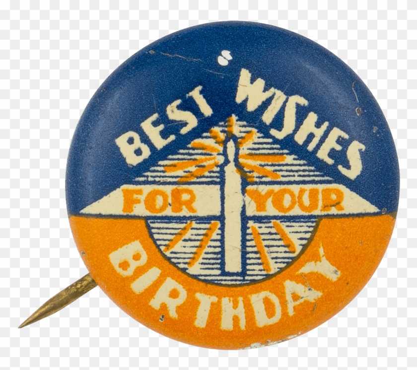 Best Wishes For Your Birthday - Emblem Clipart