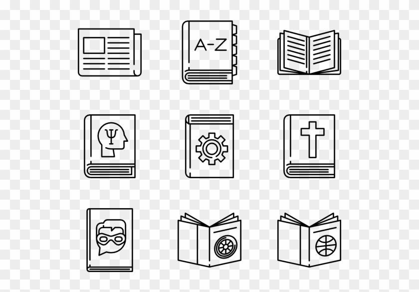 Library - Library Vector Icon Png Clipart