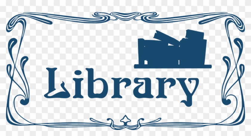 How To Set Use Library Door Sign Icon Png Clipart #115810