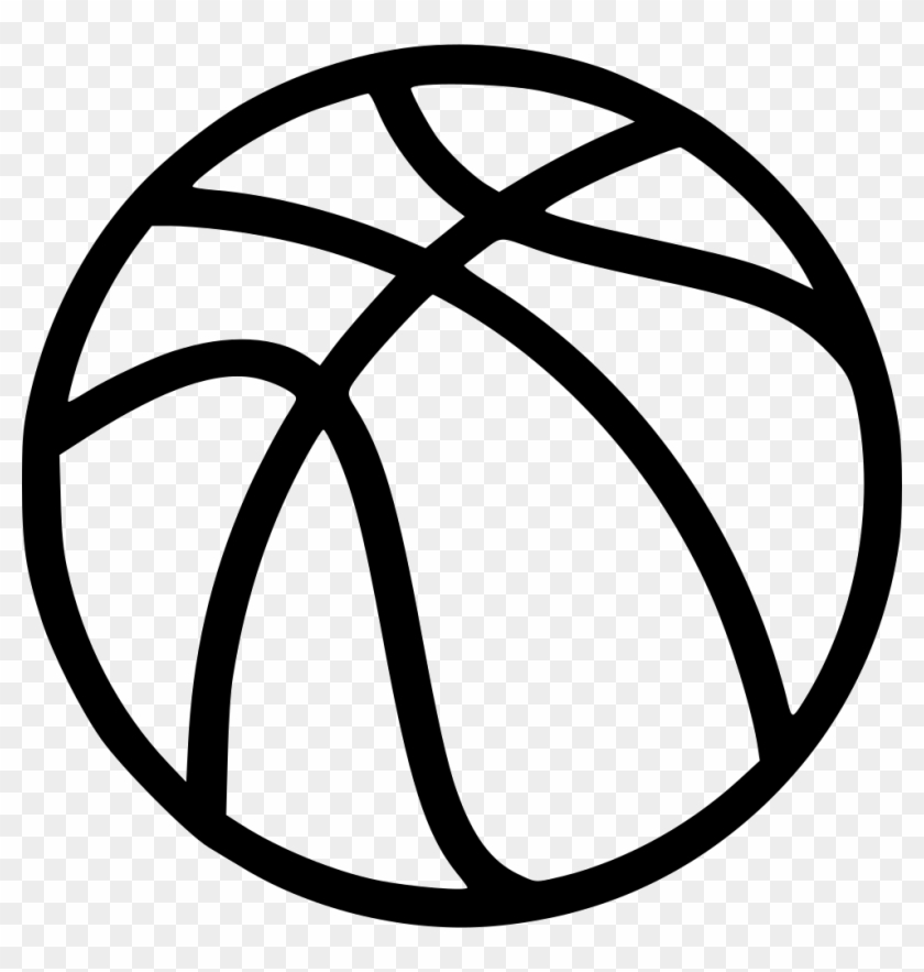 Gym Ball Vector - Basketball Svg Free Clipart #115856