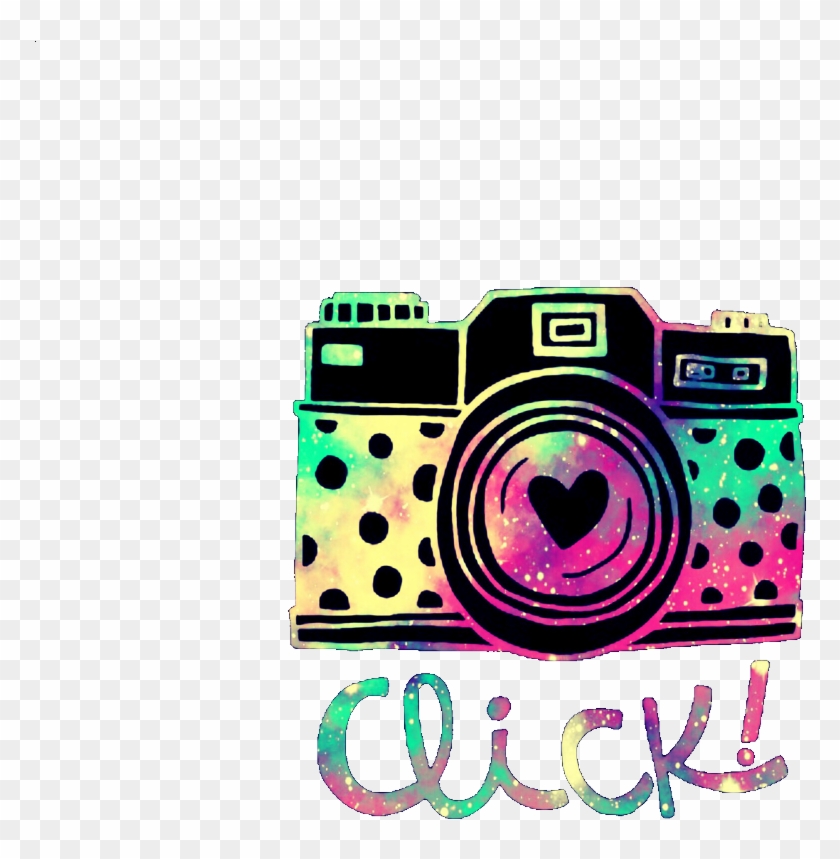 Ftedtickers Hearts Pattern Camera Cute Photography Clipart