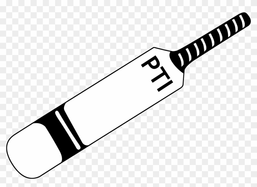 Gallery Of Go Clipart Vector Traffic Sign Over White - Cricket Bat Clipart Black And White - Png Download #115942