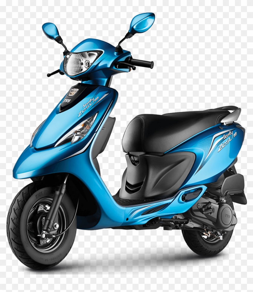 Scooty Pep Colours - Tvs Zest Blue Colour Clipart