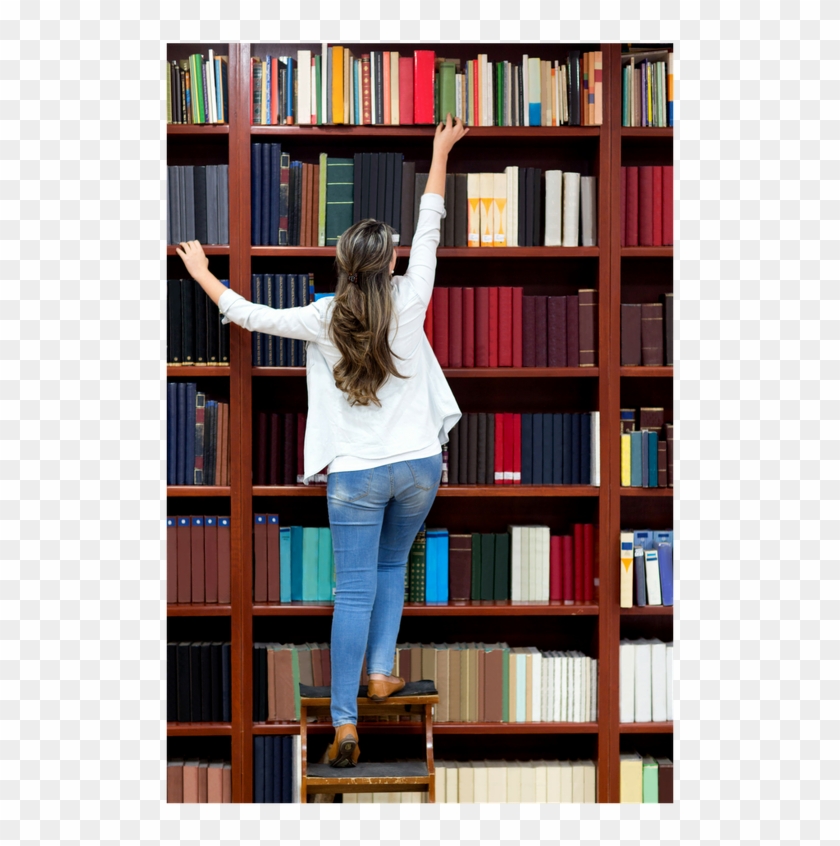 Untitled Design - Girl Reaching For Book Clipart #116122