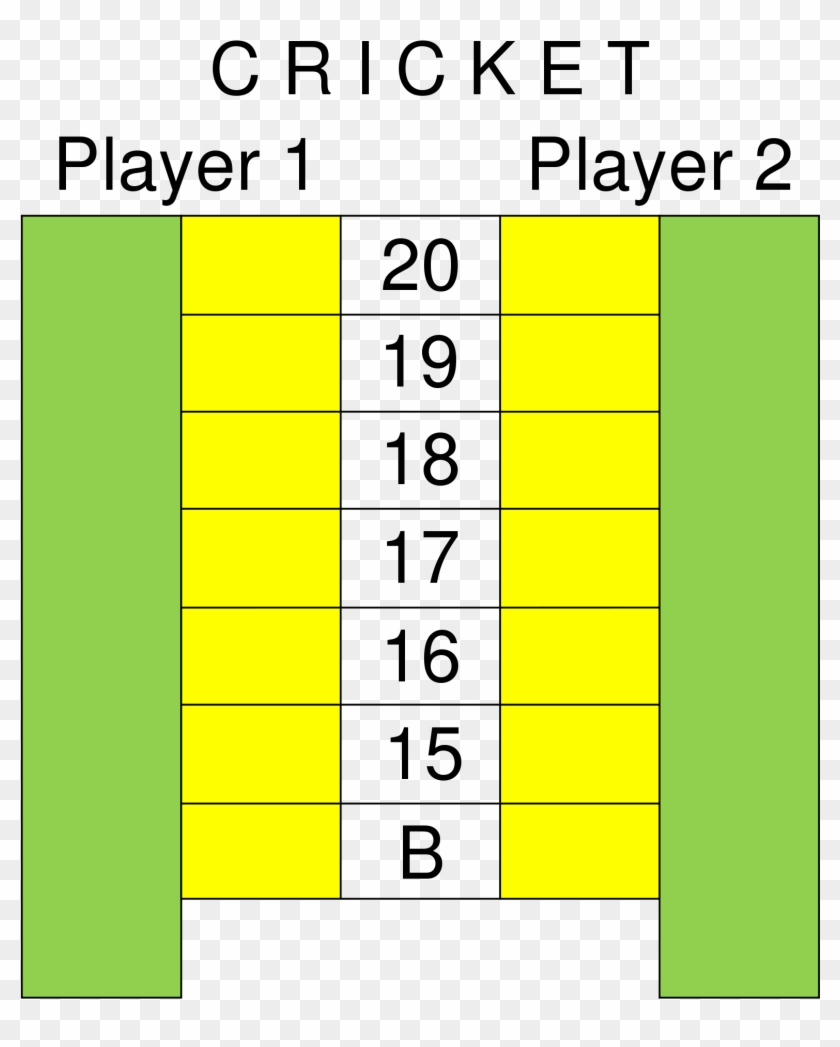 2000 X 2826 6 - Cricket Darts Scoring Clipart