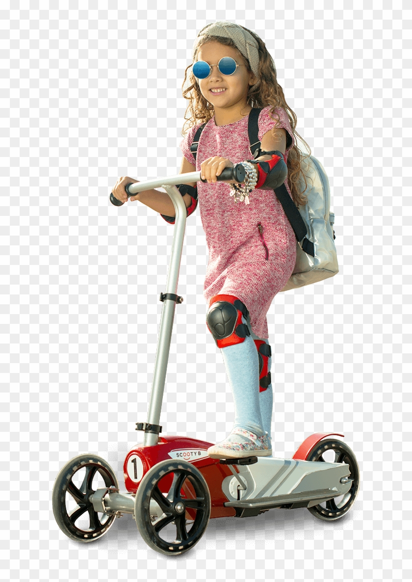 Modern Design - Kid Scooter Png Clipart #116392