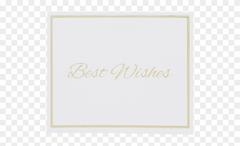 Best Wishes Card - Design Clipart #116464