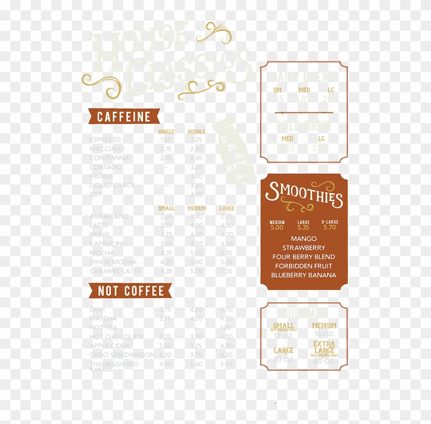 Dank Menu - Calligraphy Clipart