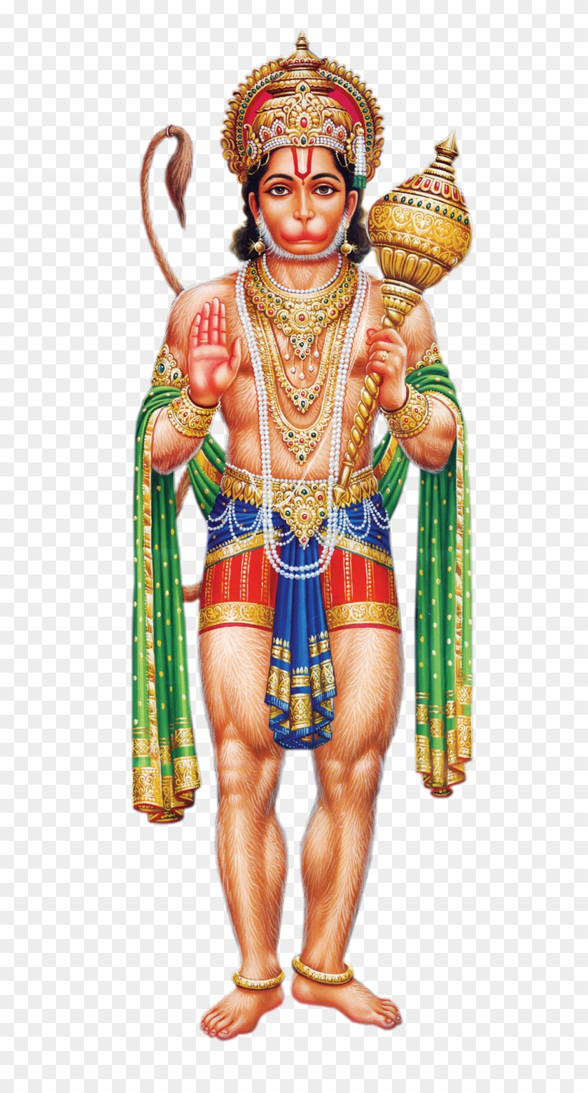 Hindu God Abhaya Anjaneya Swamy Hd Png Wallpapers Famous - Hanuman Png Clipart