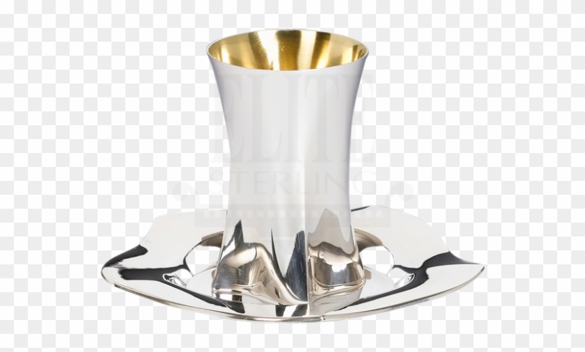 Close Bolero Sterling Silver Kiddush Cup And Coaster - Chair Clipart