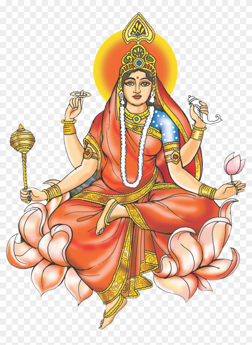 Goddess Navdurga Png Images - Sidhidatri Mata Good Morning Clipart #116883