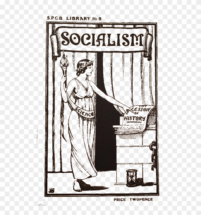 Spgb Library No 9 Socialism 1920 Pamphlet Cover - Poster Clipart #116905