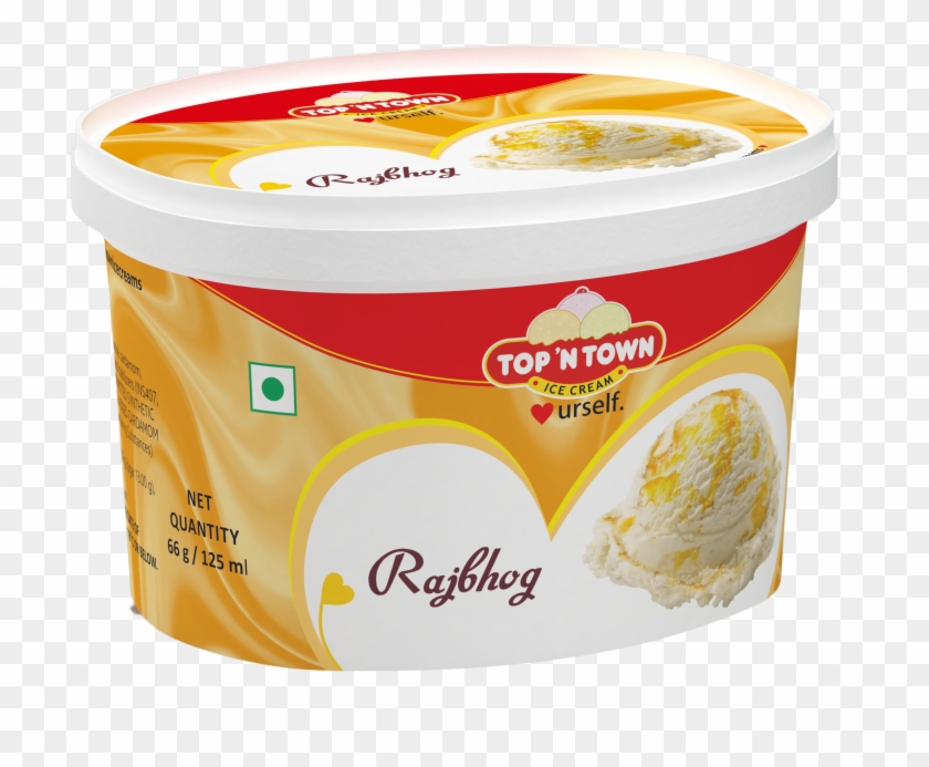 Rajbhog 125 Ml Ice Cream, Icecream Craft, Gelato - Top N Town Ice Cream Png Clipart