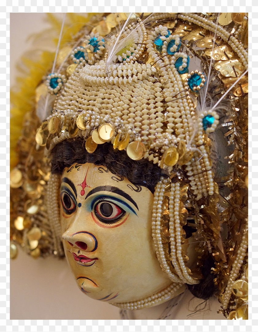 Chhau Durga - Headpiece Clipart #117347