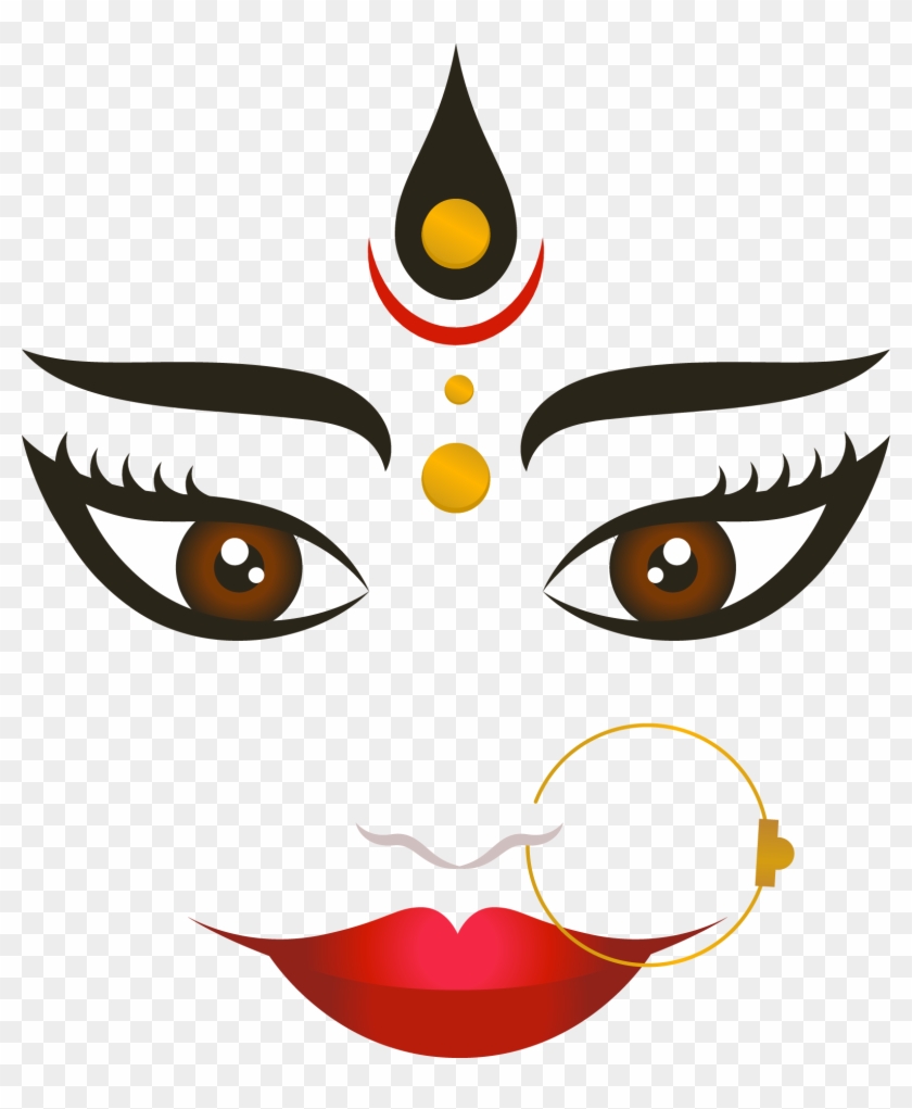 Ayudha Puja Png Download Image - Navratri Dp With Ya Devi Sarva Bhuteshu Clipart #117389