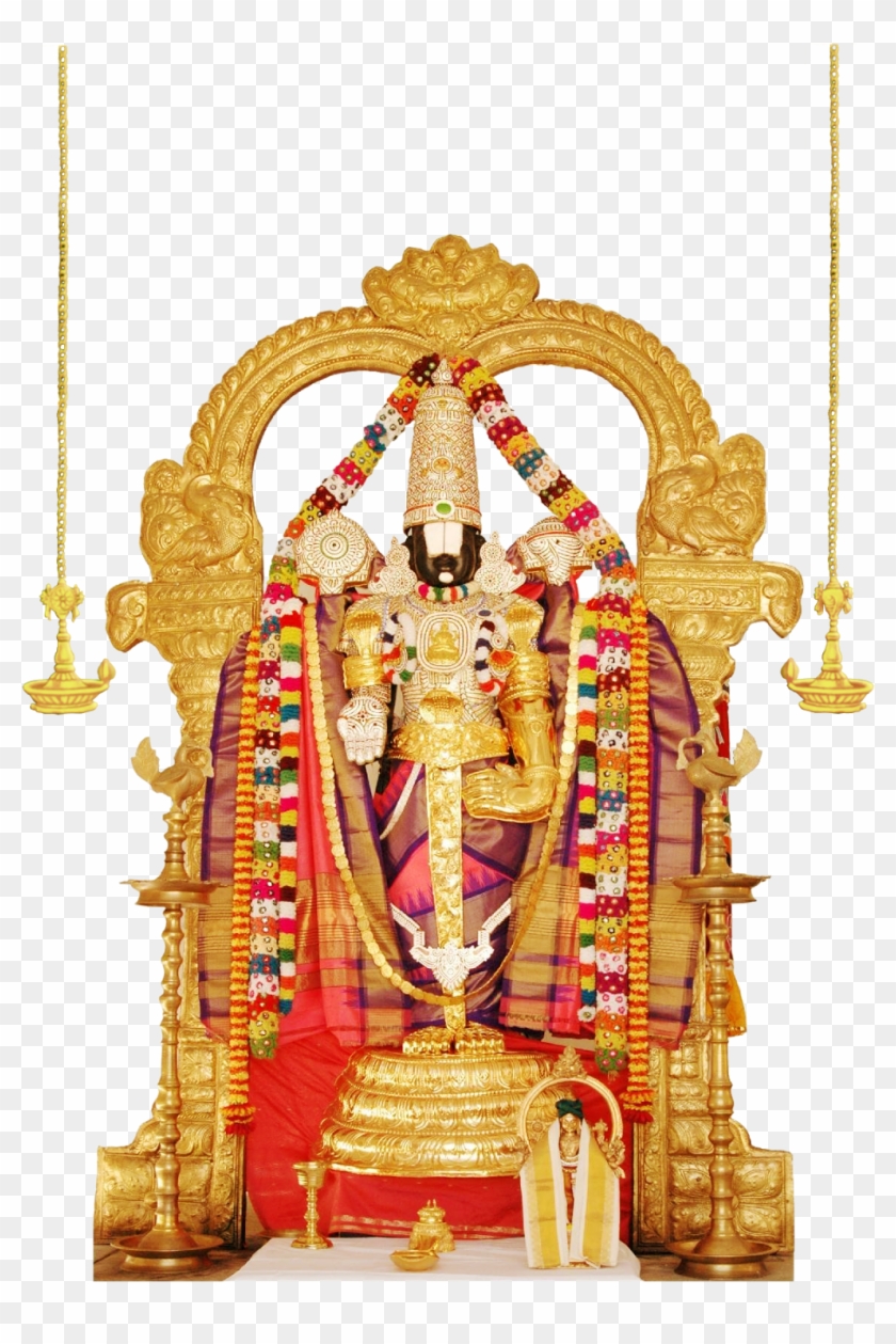Lord Tirupati Venkateswara And Lord Vishnu Transparent - Sanghi Temple Clipart #117391