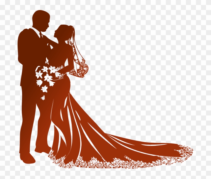 Wedding Png - Bride And Groom Vector Png Clipart