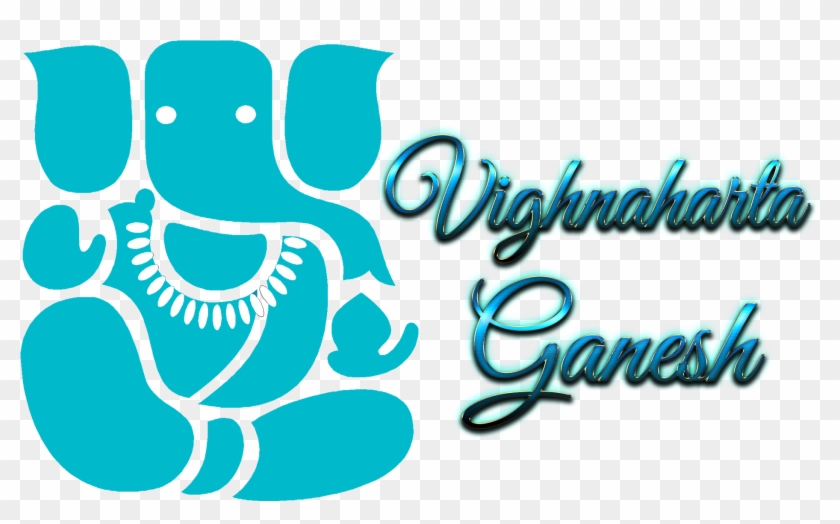 Vighnaharta Ganesh Png - Black And White Ganesh Png Clipart #117498