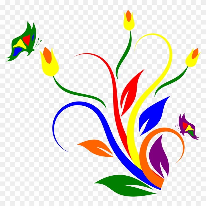 Butterfly Ultra Hd Images Clipart - Flowers Clip Art Png Transparent Png