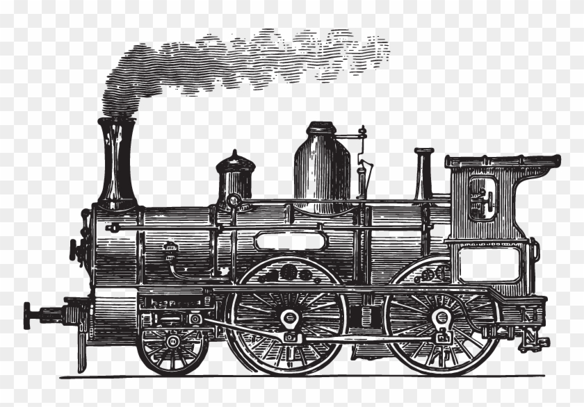 Old Train Png - Old Train Clipart #117908