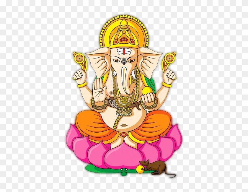Clipart Gallery Hindu Symbol - Hindu Ganesh Clipart - Png Download